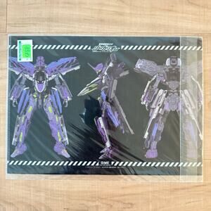 Neon Genesis Evangelion Anime Ichiban Kuji Visual Art Sheet Clear File‎ Poster